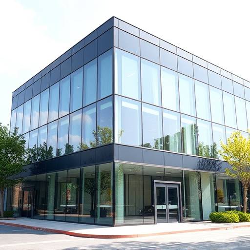 Exterior view of the Interview Ace office building