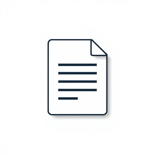 Icon representing the type of resource, such as a document icon for a downloadable template