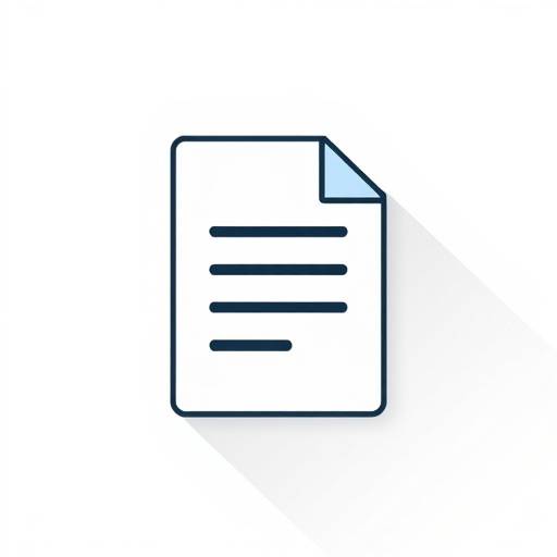 Icon representing the type of resource, such as a document icon for a downloadable template
