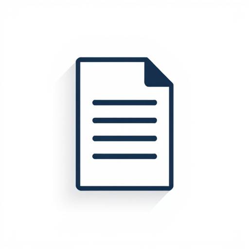 Icon representing the type of resource, such as a document icon for a downloadable template