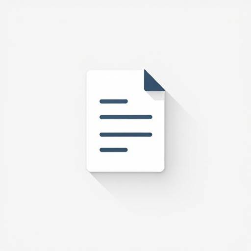 Icon representing the type of resource, such as a document icon for a downloadable template